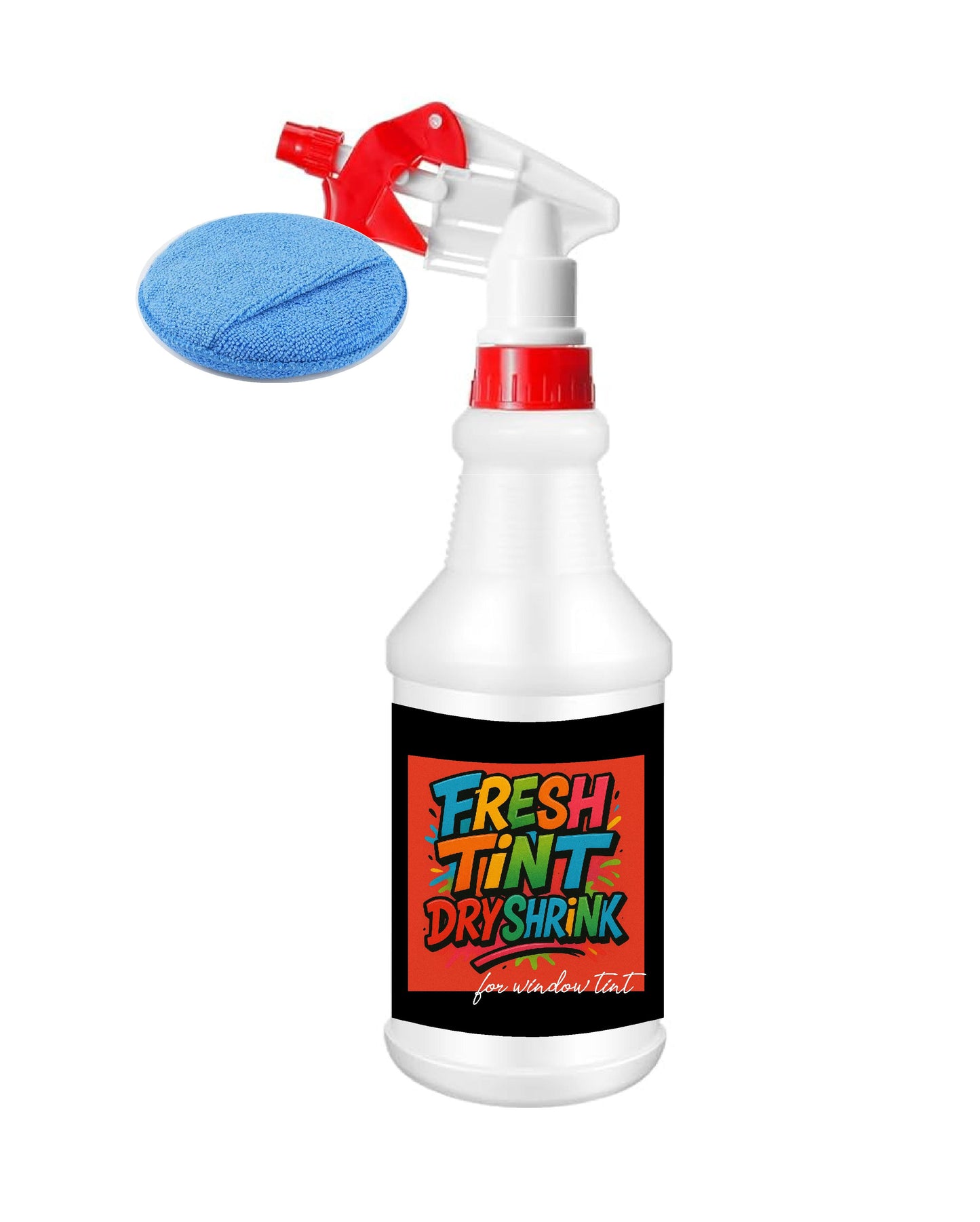 Fresh Tint Dry Shrink - Window Film dry shrinking installation solution - Quicker and cleaner than dryer sheets