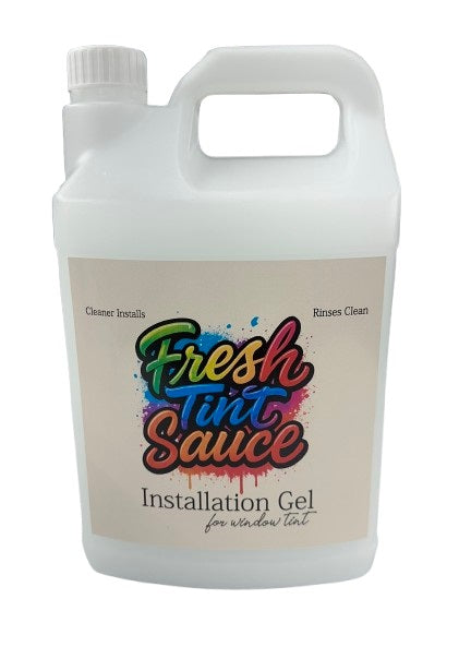 Fresh Tint Sauce - Window Film Installation Gel - Helps get better installs - 1 Gallon