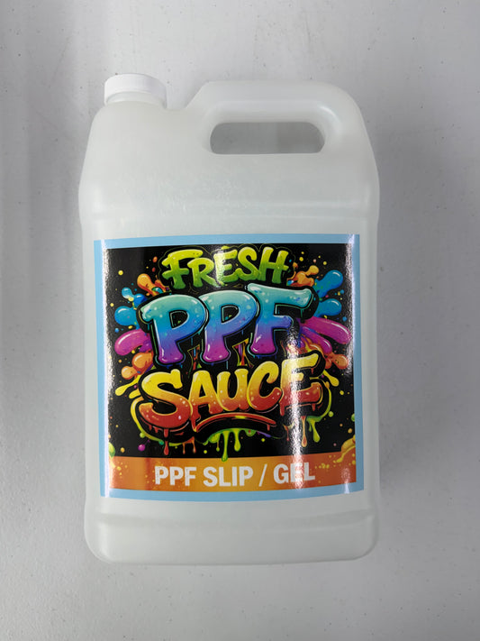Fresh PPF Sauce - Paint Protection Film Installation Gel - Helps maintain moisture during installs - 1 Gallon