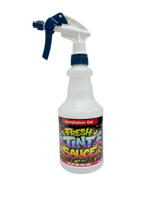 Fresh Tint Sauce - Window Film Installation Gel - Helps get better installs