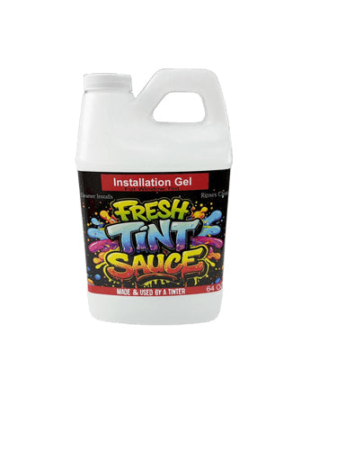 Fresh Tint Sauce - Window Film Installation Gel - Helps get better installs - 64 OZ