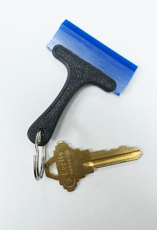 Window Tint Squeegee - Keychain - Small Funny for Professional tinters DIY Patterns